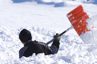 Shoveling Snow Can Cause Back Pain